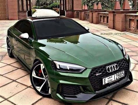 Forrest Green Audi Coupe | Super luxury cars, Luxury cars audi, Custom ...