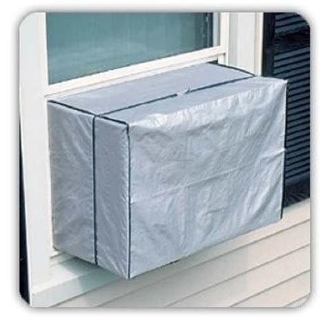 Vinyl Outside Window Air Conditioner Cover for Small Units Up to 10,000 ...