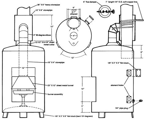 Wood Stove Waste Oil Furnace