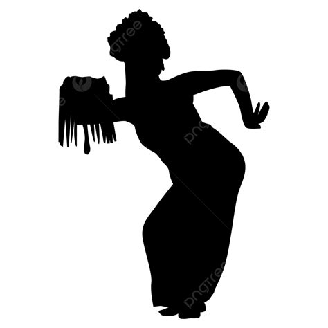 Balinese Dance Silhoutte Silhouette Black Bali Png Transparent | The ...