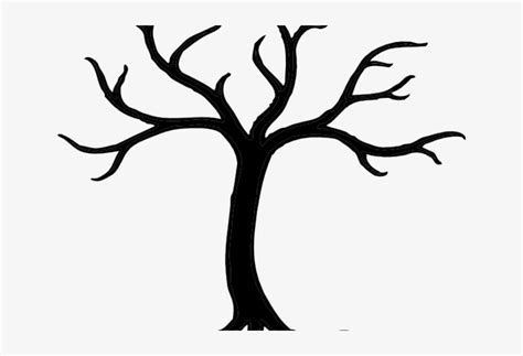 Spooky Tree Clipart - Tree Trunk Clipart Png Transparent PNG - 640x480 ...