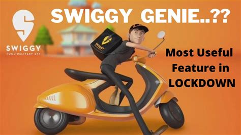 Swiggy GENIE | How it works.?? | Swiggy App | Most useful Feature - YouTube