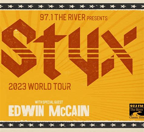 97.1 the River presents Styx: 2023 World Tour | Fox Theatre