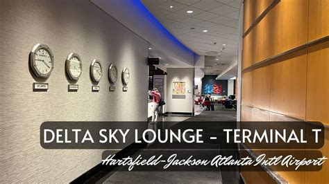 DELTA SKY LOUNGE TOUR - TERMINAL T | Hartsfield-Jackson Atlanta Intl ...