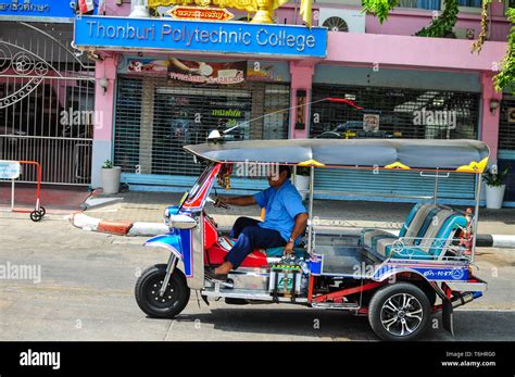 Tuck tuck in Bangkok Thailand Stock Photo - Alamy