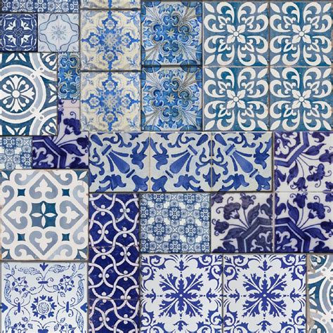 Mural Wallpaper Moroccan Tiles Muriva 601547 - MurivaMuriva