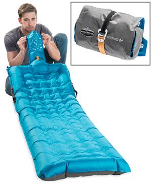 Windcatcher AirPad: Amazing air mattress inflates in seconds without a ...