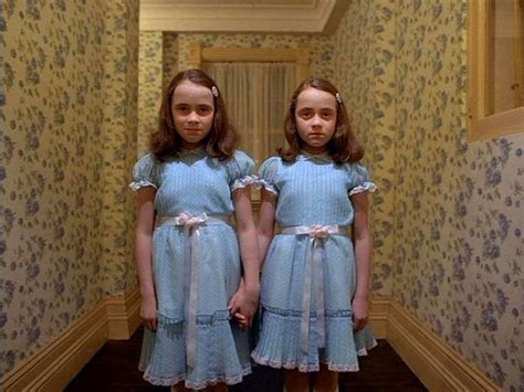 creepy twins | Creepy kids, The shining twins, Scary movies