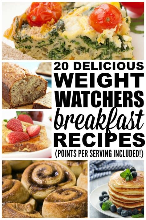 20 Weight Watchers breakfast recipes to kickstart your day