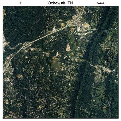 Aerial Photography Map of Ooltewah, TN Tennessee