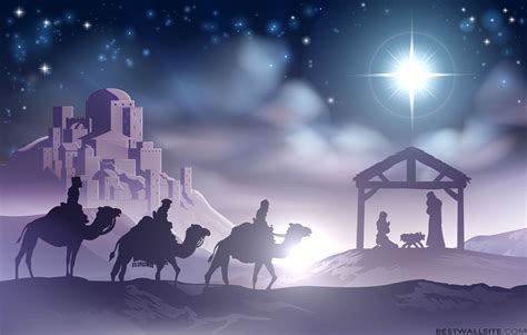 Christmas Nativity Wallpaper - WallpaperSafari