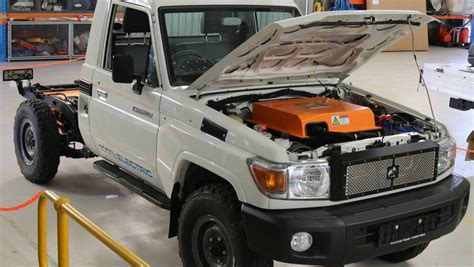 Electric Toyota Land Cruiser, HiLux put to work in Oz: is this the ...