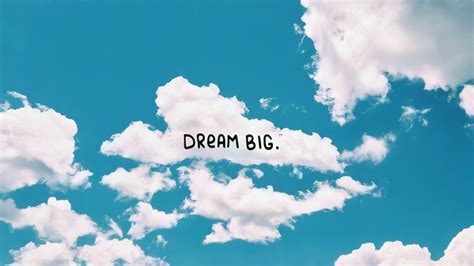 Pin by Andrea Pacpac on Craft | Dream big cloud, Desktop wallpapers ...