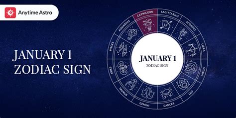 January 1 Zodiac Sign: Personality, Compatibility and Relationships