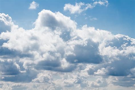 HD wallpaper: top-view angle photo of clouds, sky, clouds form ...