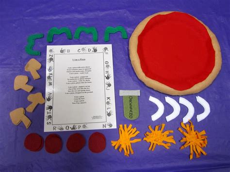 I am a Pizza felt book story | Felt kids, Felt board stories, Toddler ...