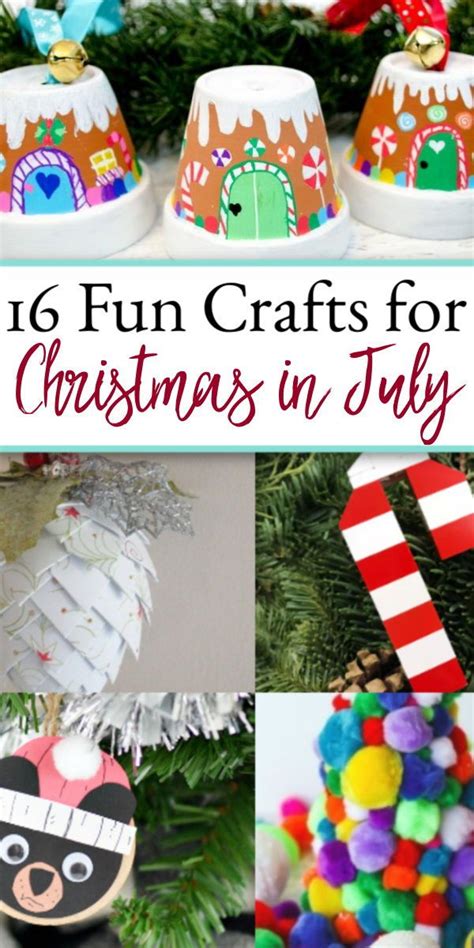 Christmas in July Crafts | Christmas in july, Christmas fun, Christmas ...