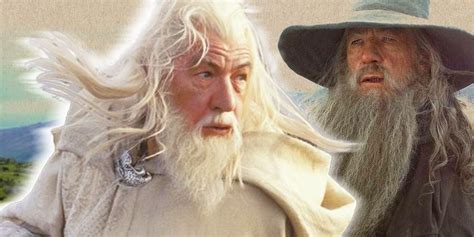 How Lord of the Rings' Gandalf the Grey & White Are Different