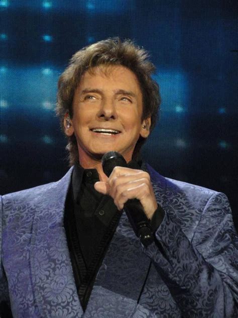 Barry Manilow on stage during Manilow On Broadway Tour 2013. | Barry ...