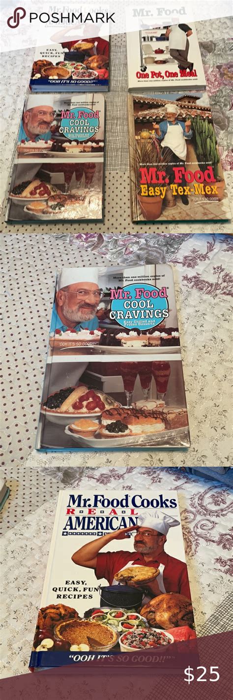 Mr. Food Cookbook Set (4)