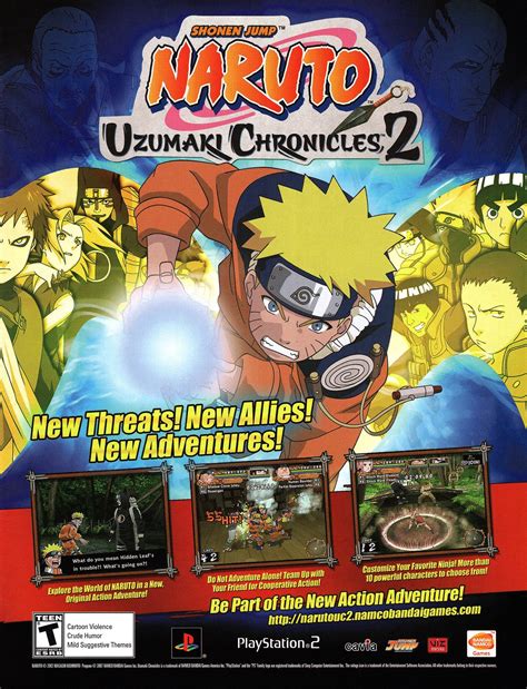 Naruto: Uzumaki Chronicles 2 (Fall, 2007) - N - Retromags Community