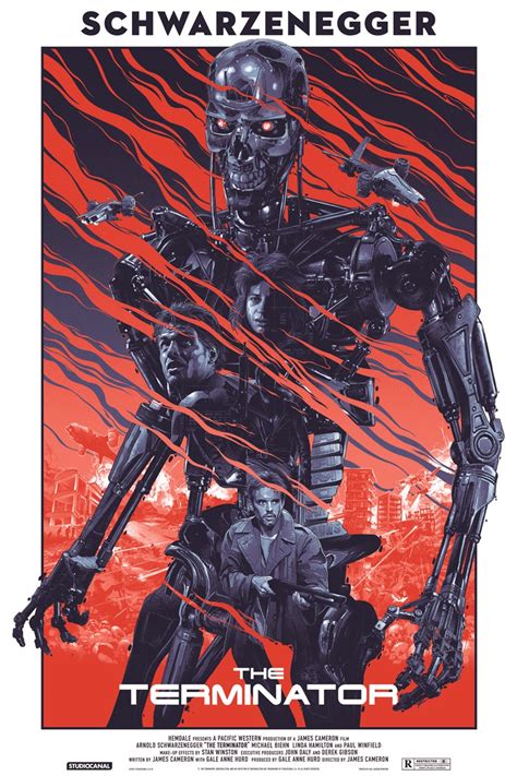 INSIDE THE ROCK POSTER FRAME BLOG: The Terminator GABZ Movie Poster ...