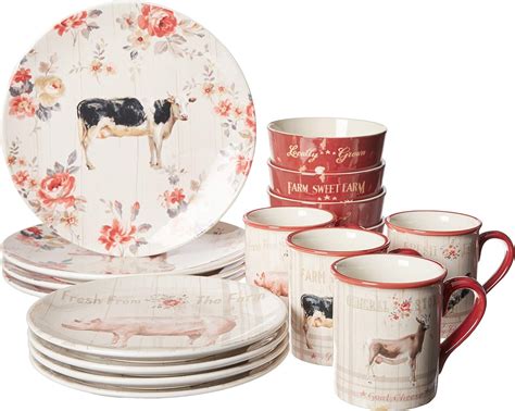 farmhouse dinnerware sets