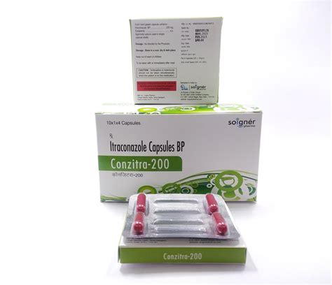 Itraconazole Capsules Manufacturer and Supplier in India