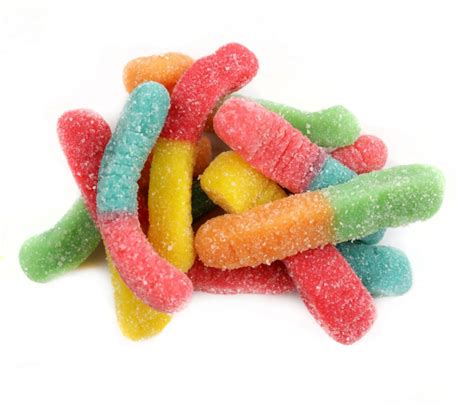 Trolli Neon Gummy Sour Worms Small - Candy Store