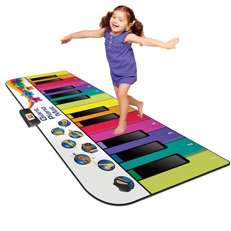 Kidzlane Floor Piano Mat for Kids and Toddlers | Giant 6 ft. Piano Mat ...