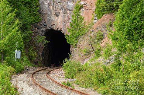 Old train tunnel Photograph by Les Palenik - Pixels