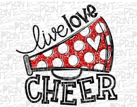 Punk Cheerleader Megaphone Clipart