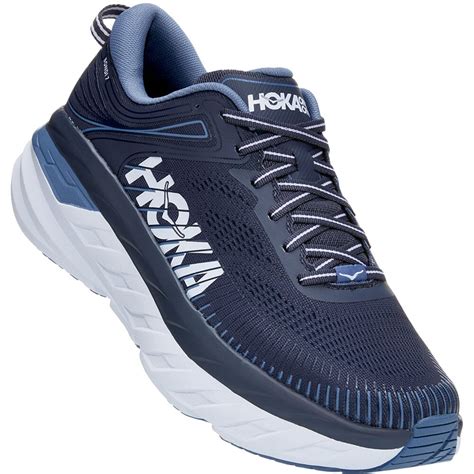 Hoka One One Men's Bondi 7 Athletic Shoes - Ombre Blue | elliottsboots