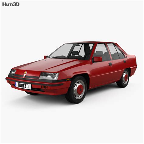 Proton Saga 1992 3D model - Vehicles on Hum3D