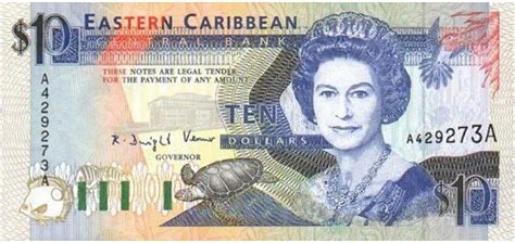 current Eastern Caribbean Dollar banknotes - Exchange yours now