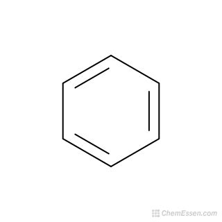 Benzene Line Structure