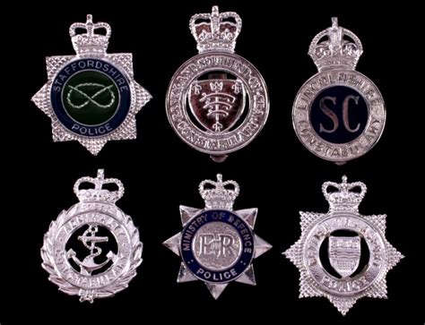 United Kingdom Police Badge Collection