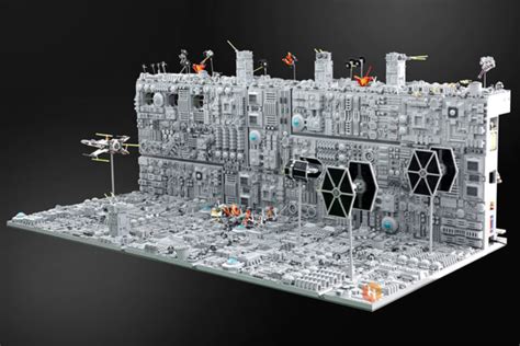 Iconic Death Star Trench Run Scene Recreated With LEGO Has An ...