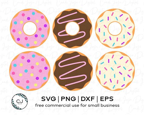 Arts Bakery, Donut Party, Clip Art, Clipart Design, Licensing, Digital ...