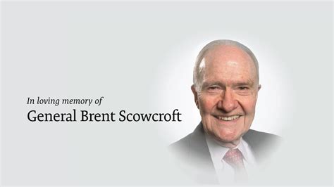 Brent Scowcroft, National Security Advisor to Presidents Ford and Bush ...