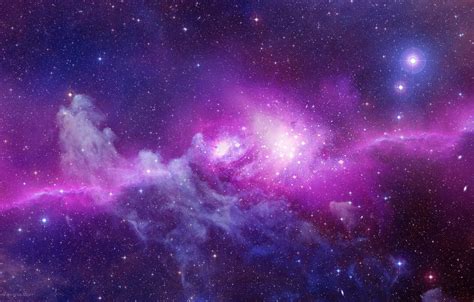 Wallpaper pink, stars, galaxy images for desktop, section космос - download