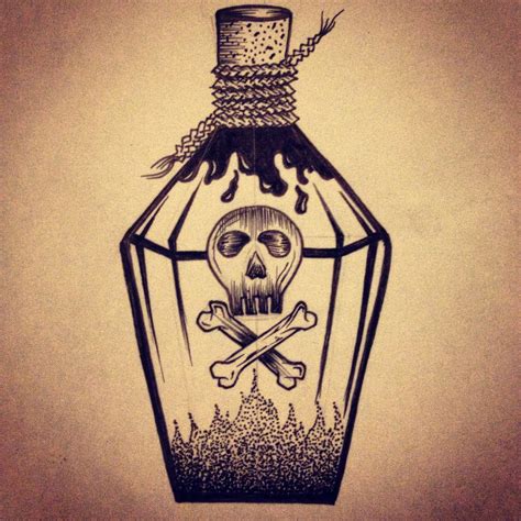 Poison Tattoo design