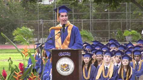 Kaiser High School Graduation - Class of 2011 - Class President Address ...