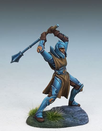 Male Cleric with Two Handed Mace | Dark Sword Miniatures