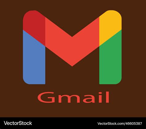 Gmail logo design Royalty Free Vector Image - VectorStock