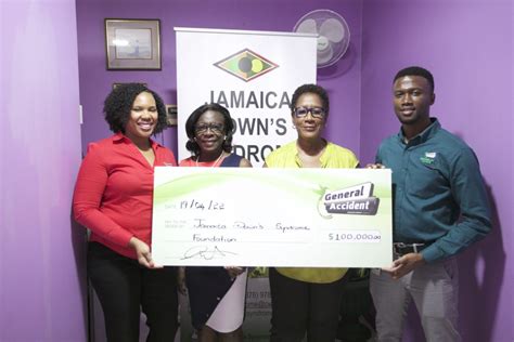 General Accident Donates to Jamaica Down’s Syndrome Foundation ...