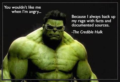 Do Not be Assimilated: Credible Hulk