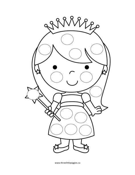 Do A Dot Coloring Pages | Peinture point, Playmais, Art imprimable