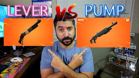 Lever Action Shotgun Vs Pump Shotgun in Fortnite - YouTube