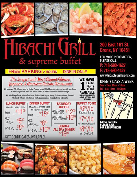 Hibachi Grill & Supreme Buffet | Steak House, Sushi & Hibachi Seafood ...